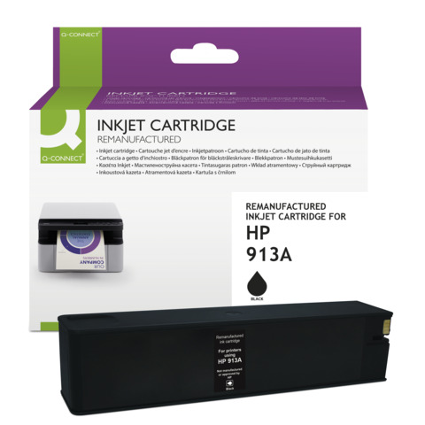 Cartuccia Q-Connect rigenerata HP 913A nero - KF13992